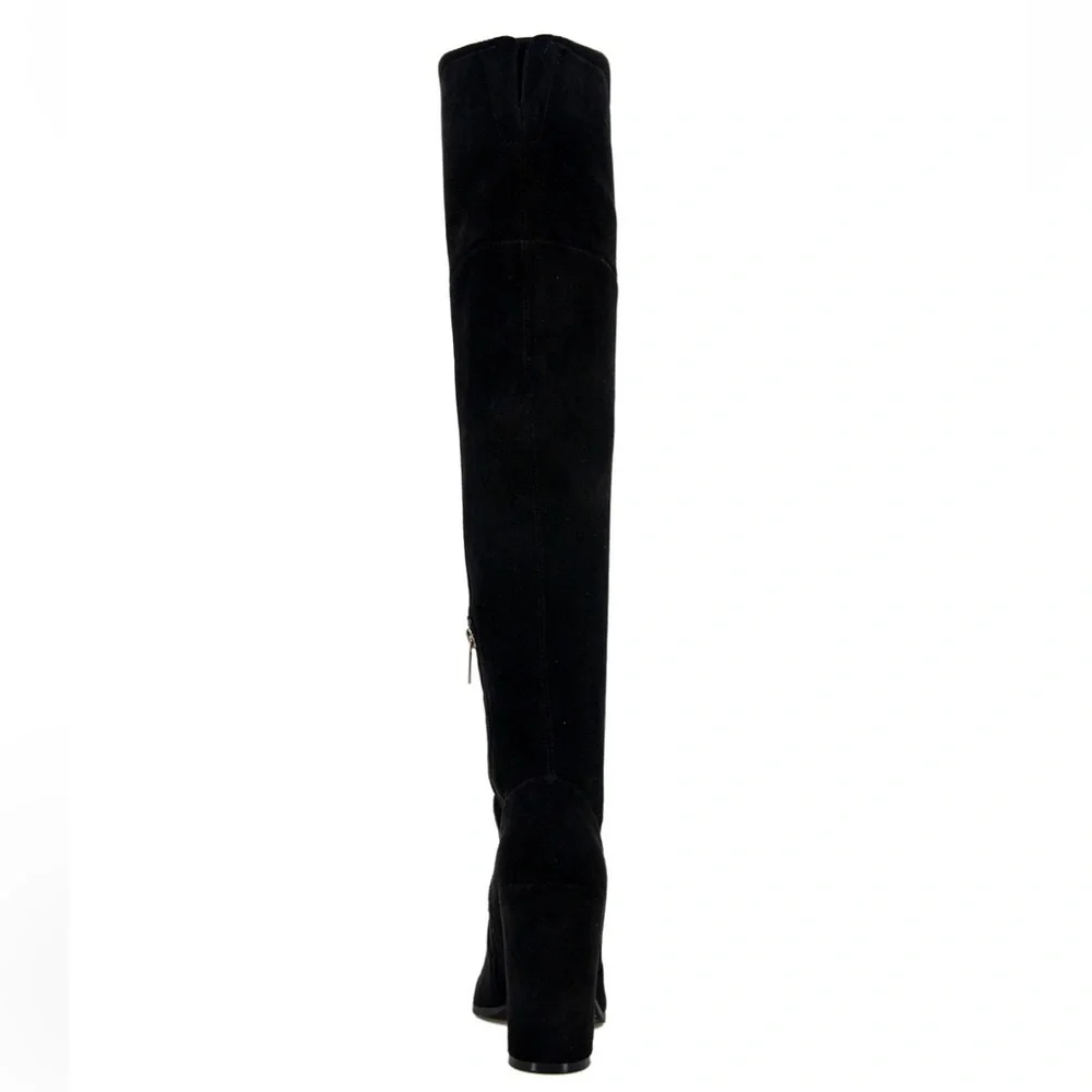 Kenneth Cole New York Women's Josie Round Toe Over-The-Knee Boots- Size 7.5